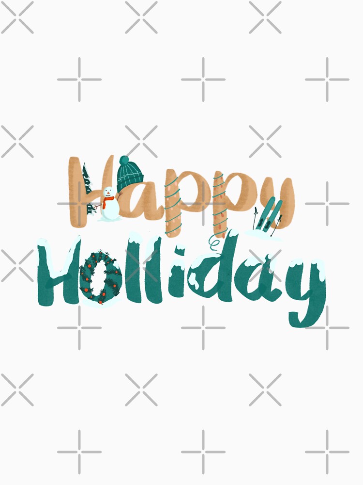 Happy holiday artwork for your precious holiday by Creativeclubs