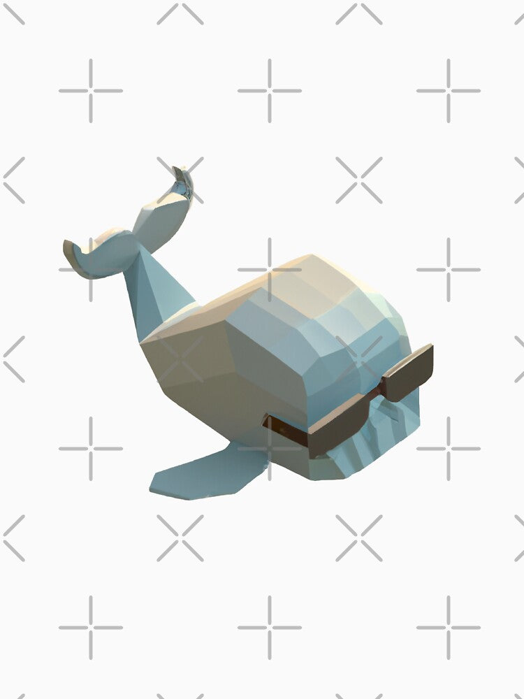 Kawaii Whale by The-Artful-Eye