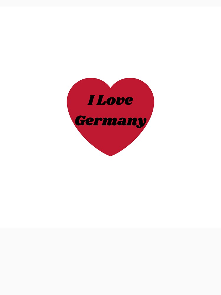 I Love Germany by Ancient Future Gifts