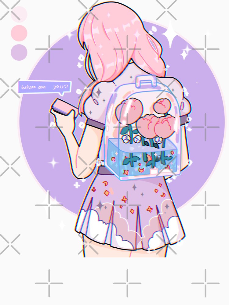 Cute kawaii pastel girl by Kink Collective