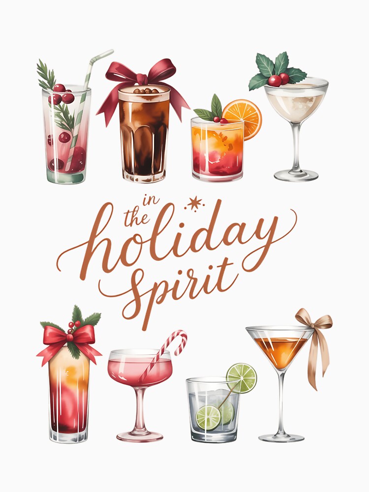 In The Holiday Spirit, Christmas Cocktails by EllenJast