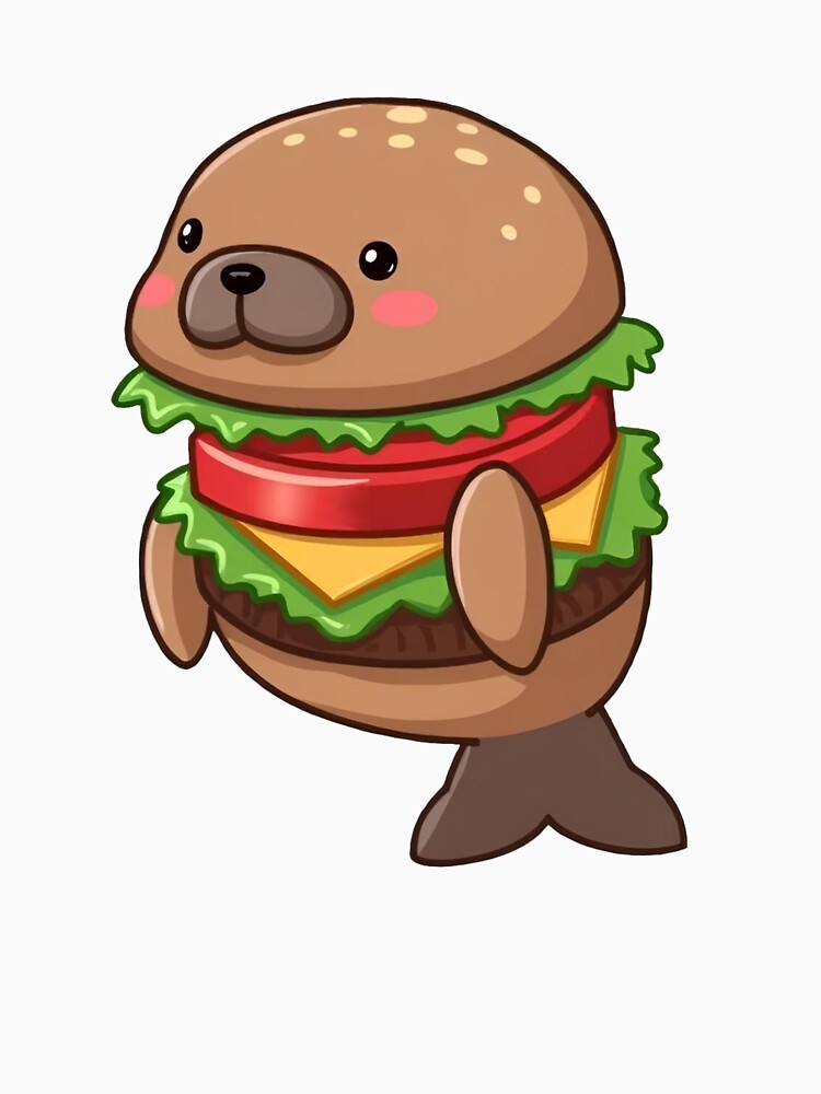 Manatee burger by Kimicute