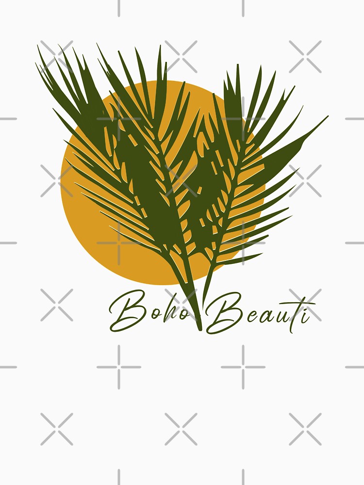 Sunset and Palm Leaves by bohobeauti