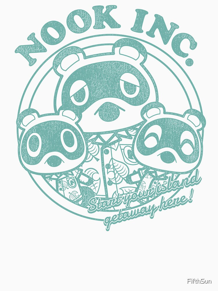 Animal Crossing: New Horizons Nook Inc. Getaway Faded Badge by FifthSun