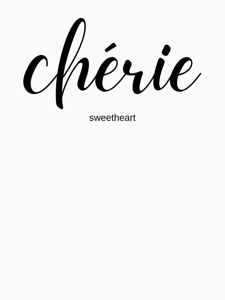 Chérie by WhatWeLoveShop