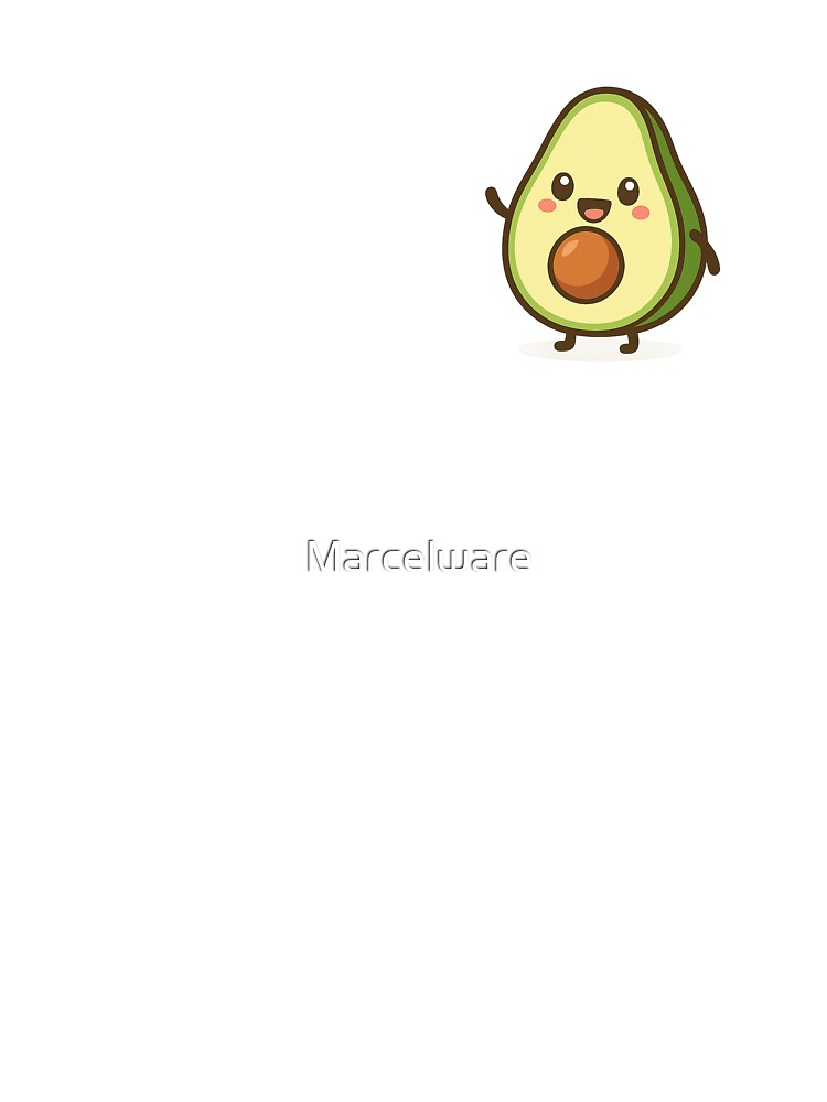 Cute avocado in kawaii style ?✨ by Marcelware