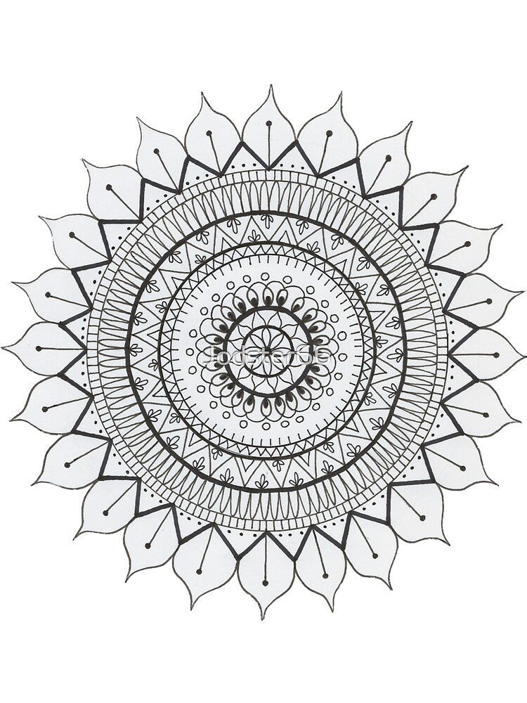 Flower Mandala by Jodster66