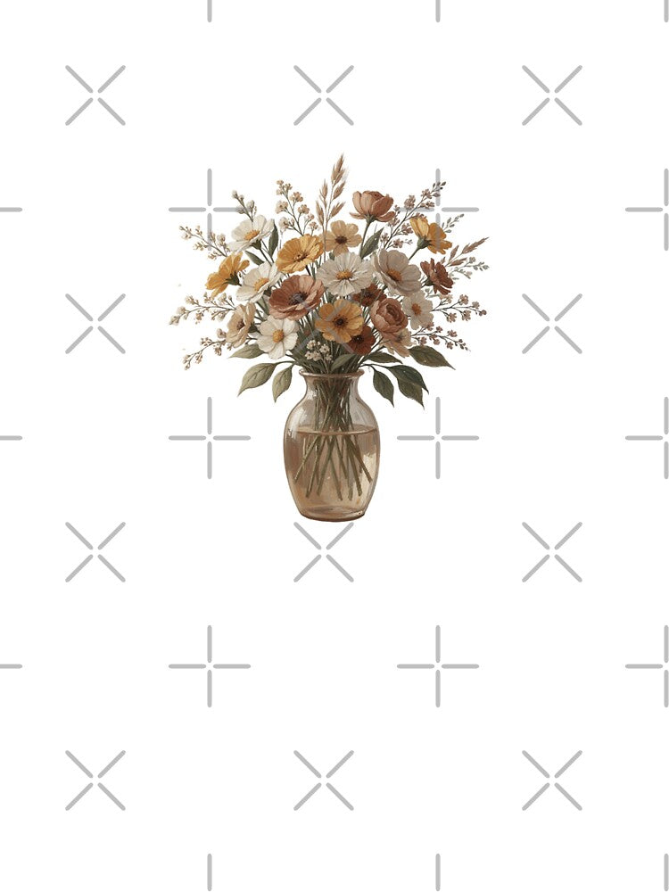 Boho Wildflower Botanical Design by Pamthedesigner