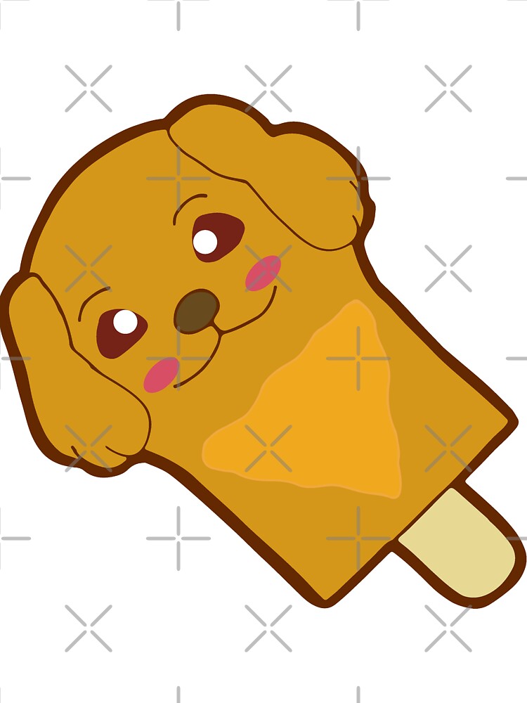 golden retriever popsicle by Dreamartic