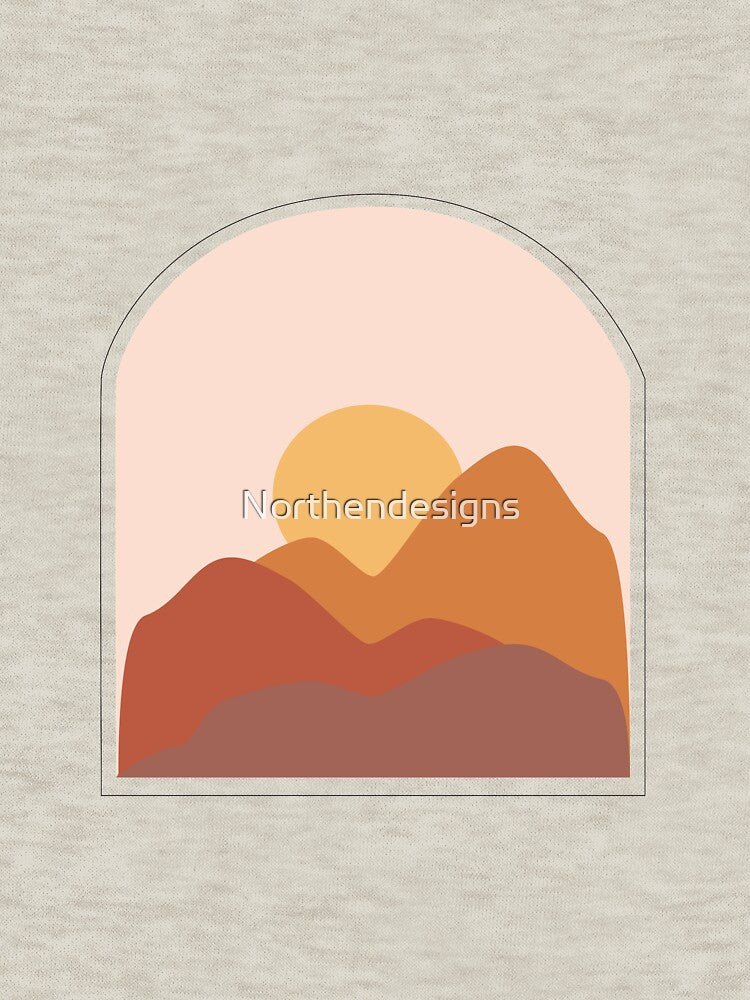 warm  boho landscape by Northendesigns