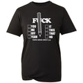 Funny Sarcastic Black T Shirt Mens Novelty Graphic Tee Joke Gift Rude Slogan Tee