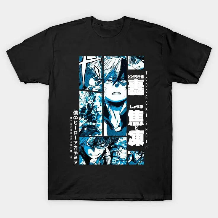 Shoto Todoroki Japanese Anime ALL SIZES T-Shirts