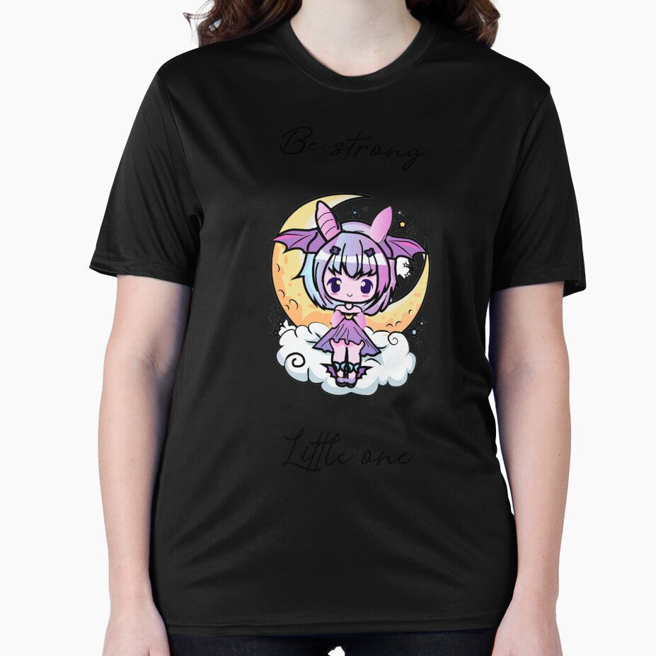 creepy kawaii sticker with a quote by Zakaria-4