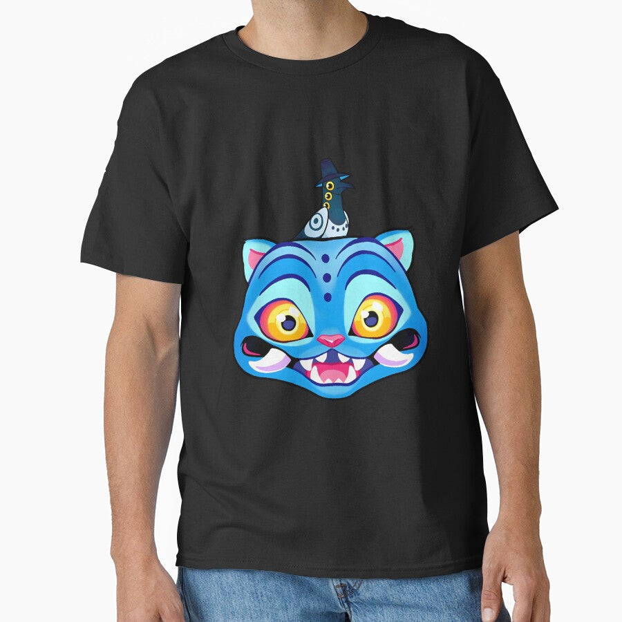 KPOP Demon Hunters Cat and Its Companion– Vibrant Fantasy Art, Trendy 2025 Kpop Design by DemonSlayKpop