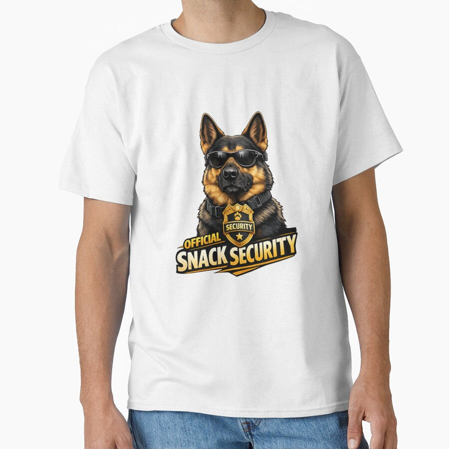 Official Snack Security German Shepherd by PawTheory