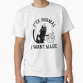 Fuck Normal I Want Magic Magician Cat by CreareAT