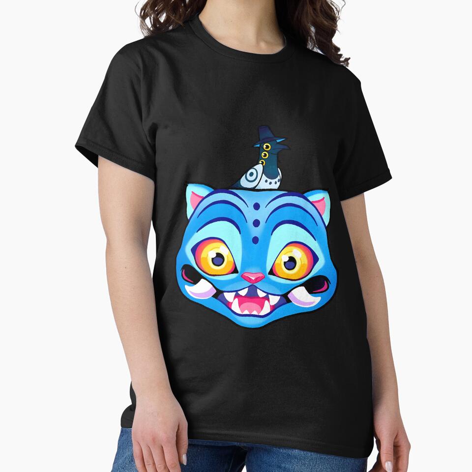 KPOP Demon Hunters Cat and Its Companion– Vibrant Fantasy Art, Trendy 2025 Kpop Design by DemonSlayKpop
