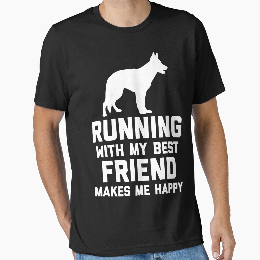 German Shepherd Running - Runners Dog by JohnnyBench73