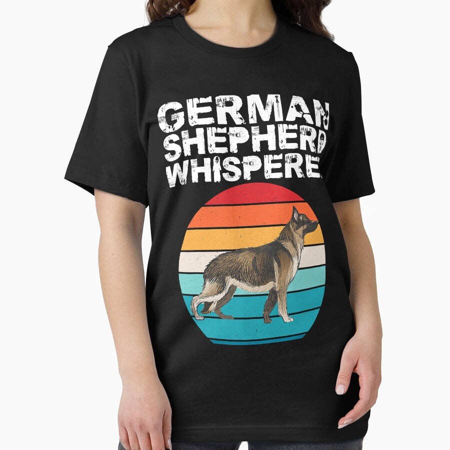 German Shepherd Whisperer Funny Dog Lover by GordonDrummond