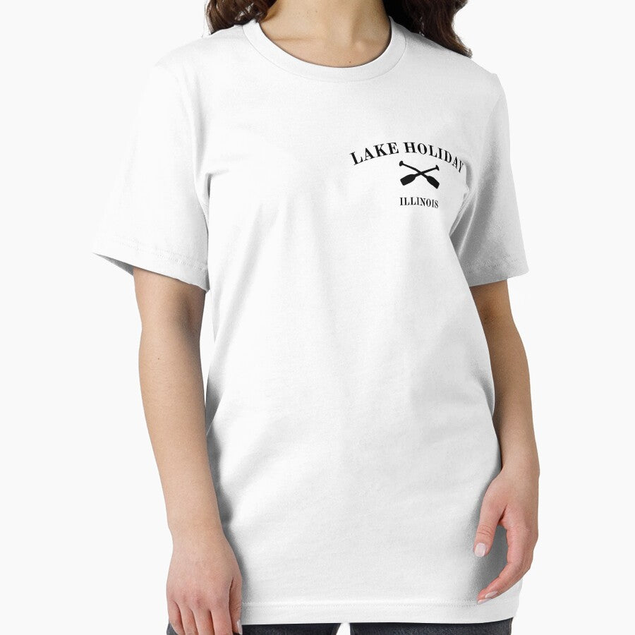 Lake Holiday Illinois Small Logo by MoodyGoodsStudio
