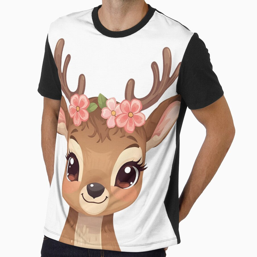 Cute deer from the fairytale forest by SimonsDesignArt