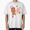 Kawaii Strawberry Bears Pair by starbunnykawaii