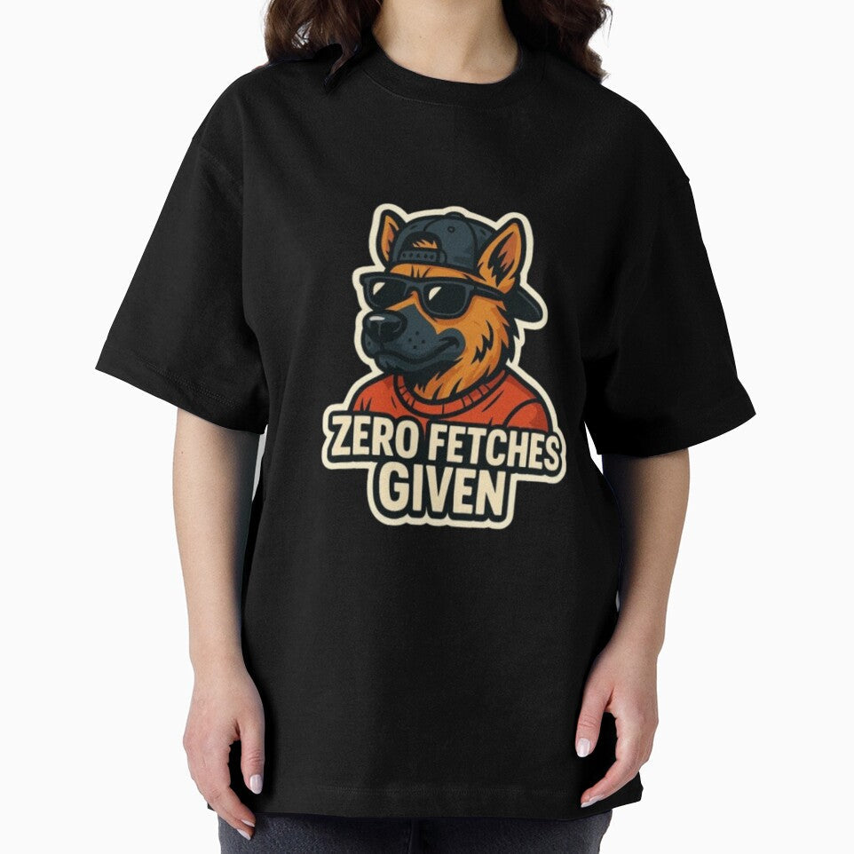 Zero Fetches Given – Funny German Shepherd Dog Lover, Sassy GSD Humor & Loyal Canine Breed Design by Typologystudios