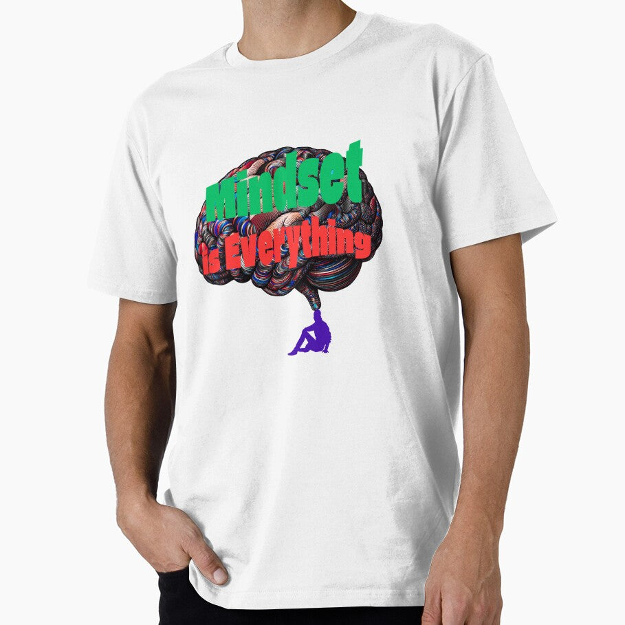 Mindset Is Everything Gym Motivation T-Shirt Design by bulbul Islam