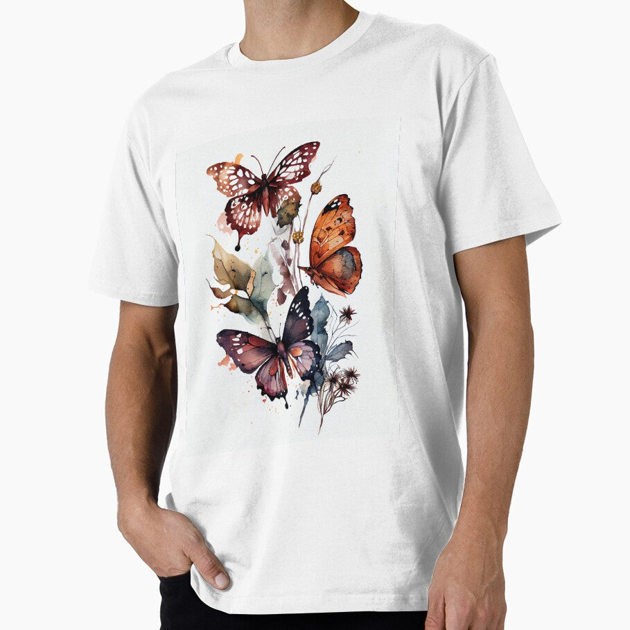 Boho Wall Decor Butterflies Wall Art For Livingroom Painting Butterflies Art Boho Original Wall Art For Livingroom by Peek-Designs