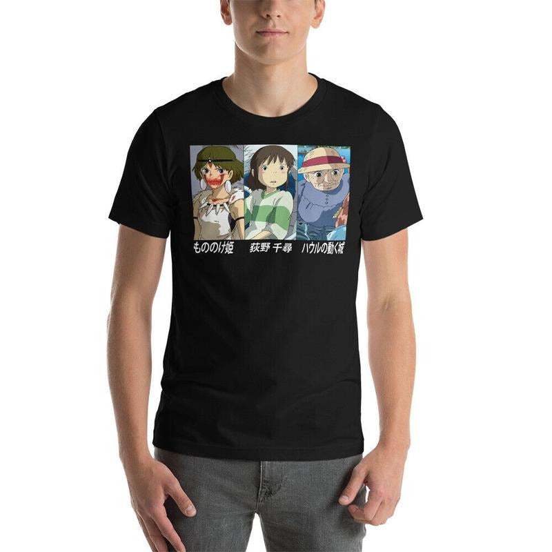 Studio Ghibli Anime Manga New S 4XL T-Shirts