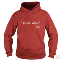 That's What She Said
