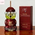 Tampa Bay Buccaneers 50th Anniversary 2026 Bear Glass Cup