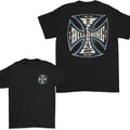 Vintage 90s Billabong West Coast Choppers 2 Sided Billabong Choppers Casual Shirt Cotton Short Sleeeve T-Shirts
