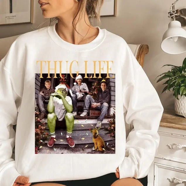 Thug Life Movie Friends Shirt Xmas Funny Shirt T-Shirts