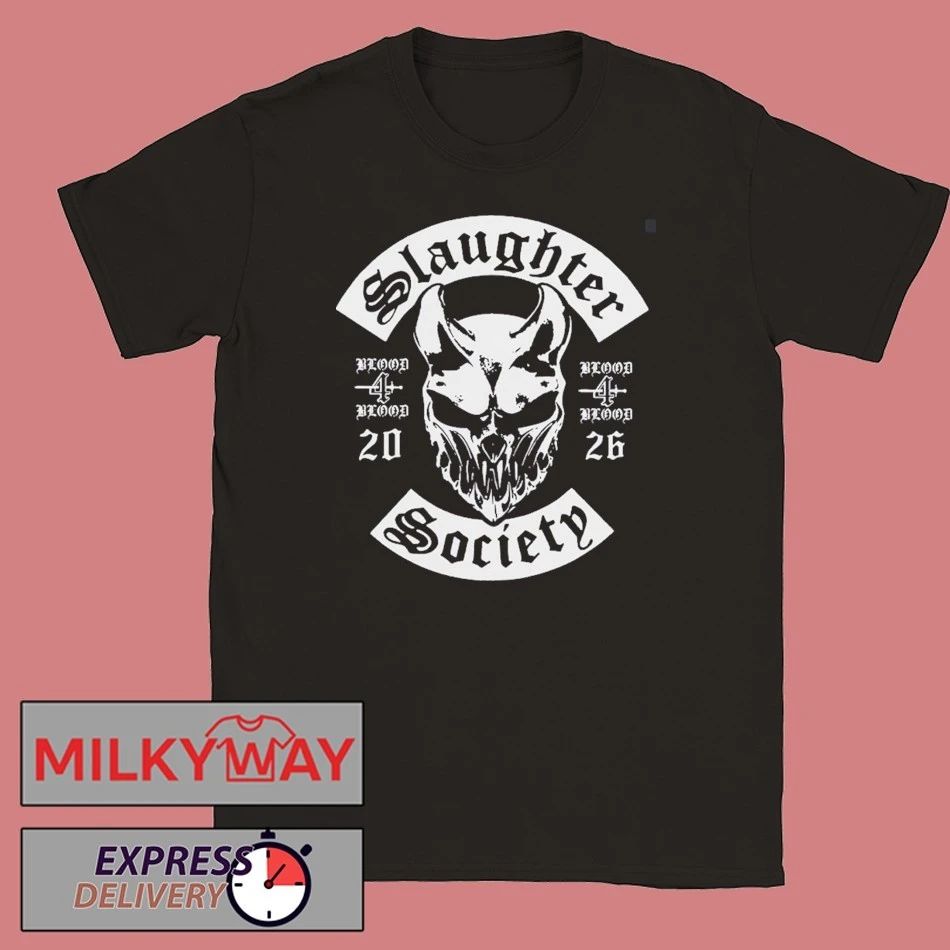 Blood4Blood Event Merch In Daytona Beach Florida On May 6 2026 Slaughter Society T-Shirt