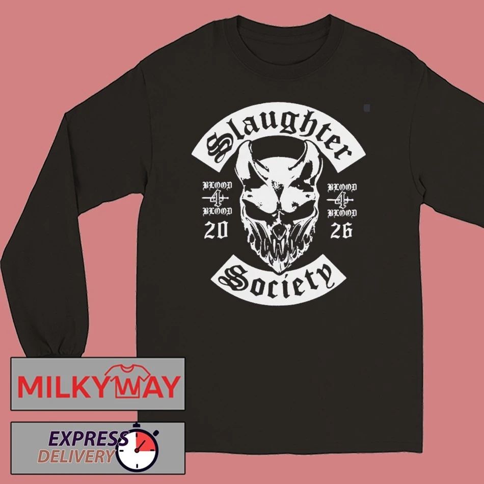 Blood4Blood Event Merch In Daytona Beach Florida On May 6 2026 Slaughter Society T-Shirt