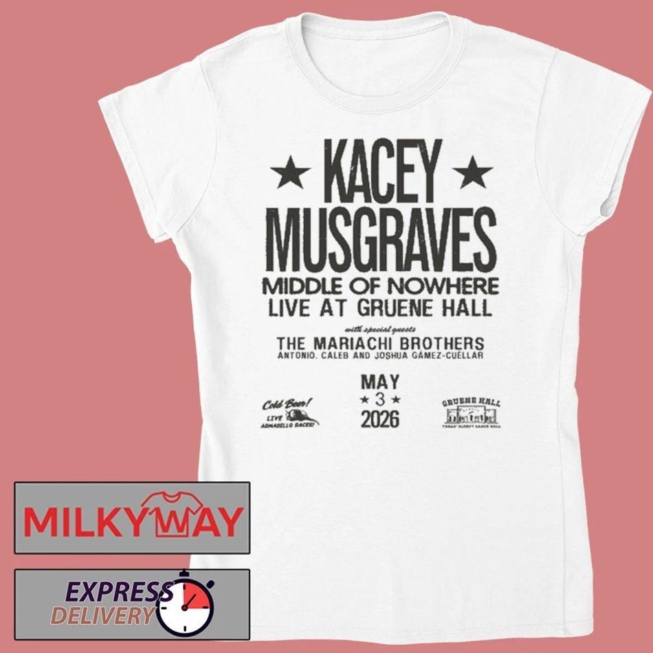 Kacey Musgraves New Braunfels Tour May 3 2026 Limited shirt