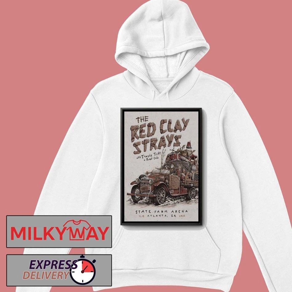 The Red Clay Strays In Atlanta GA On Nov 13 2026 Poster shirt