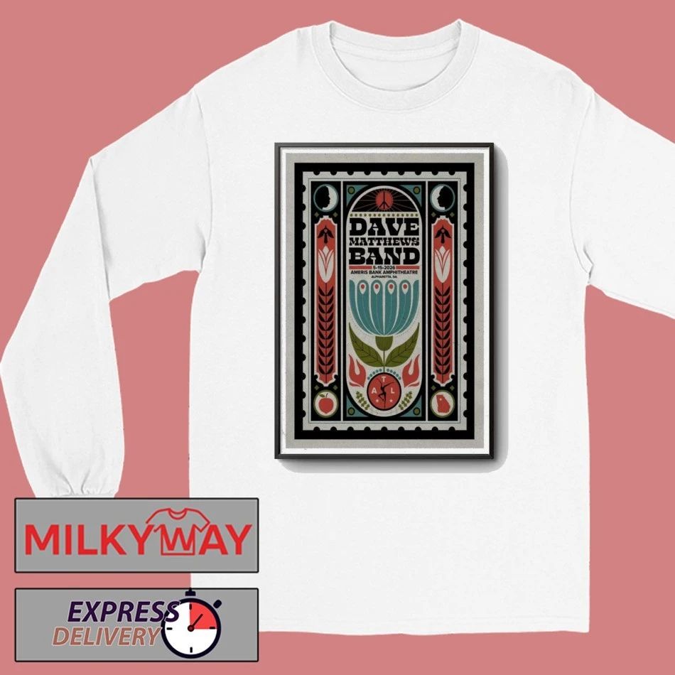 LIMITED Dave Matthews Band May 15 2026 POSTER Tom Lee Park shirt