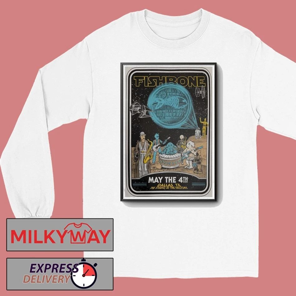 May 4 2026 FISHBONE Poster Dallas TX TOUR shirt