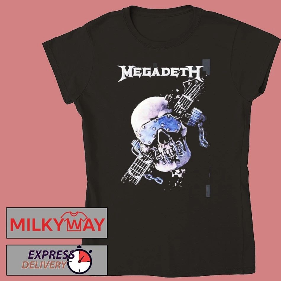 Megadeth This Was Our Life 2026 Latin America Tour Merch Vic Let There Be Shred With Dates Back T-Shirt