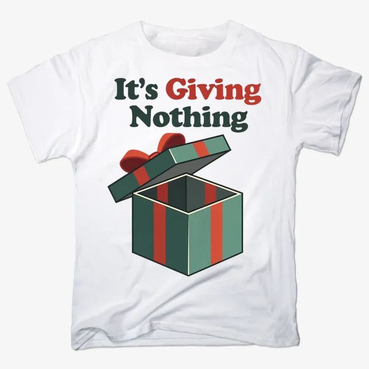 It's Giving Nothing Tee