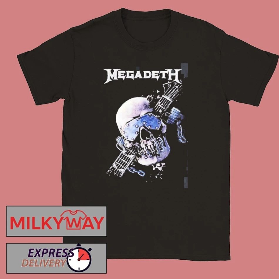 Megadeth This Was Our Life 2026 Latin America Tour Merch Vic Let There Be Shred With Dates Back T-Shirt