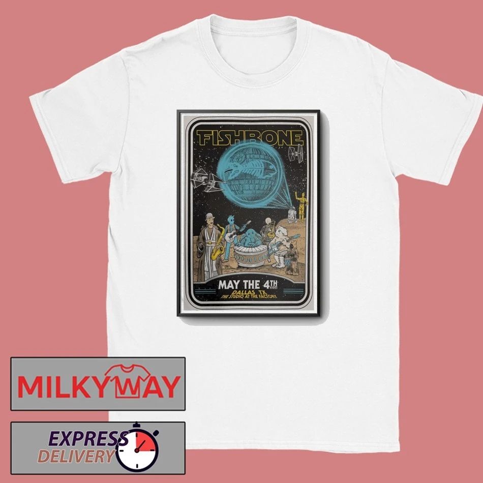 May 4 2026 FISHBONE Poster Dallas TX TOUR shirt