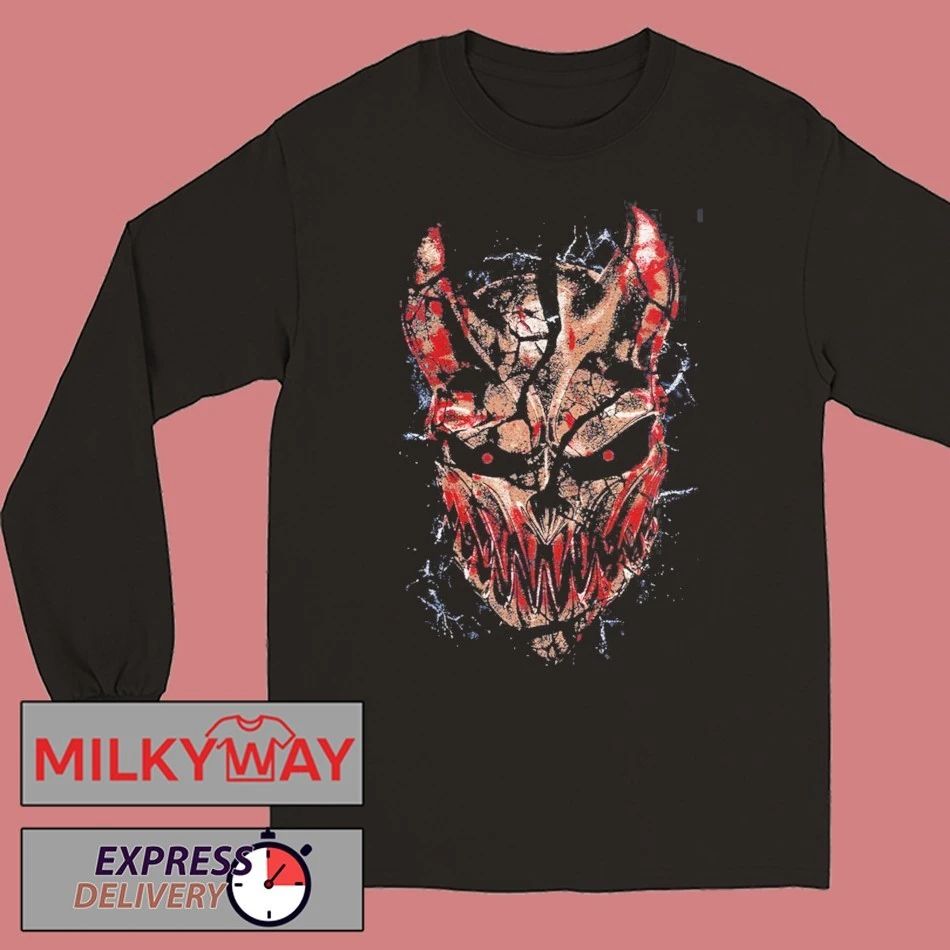 Blood4Blood Event Merch In Daytona Beach Florida On May 6 2026 Shattered Logo And Mask T-Shirt