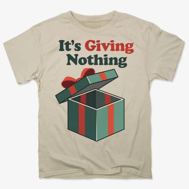 It's Giving Nothing Tee
