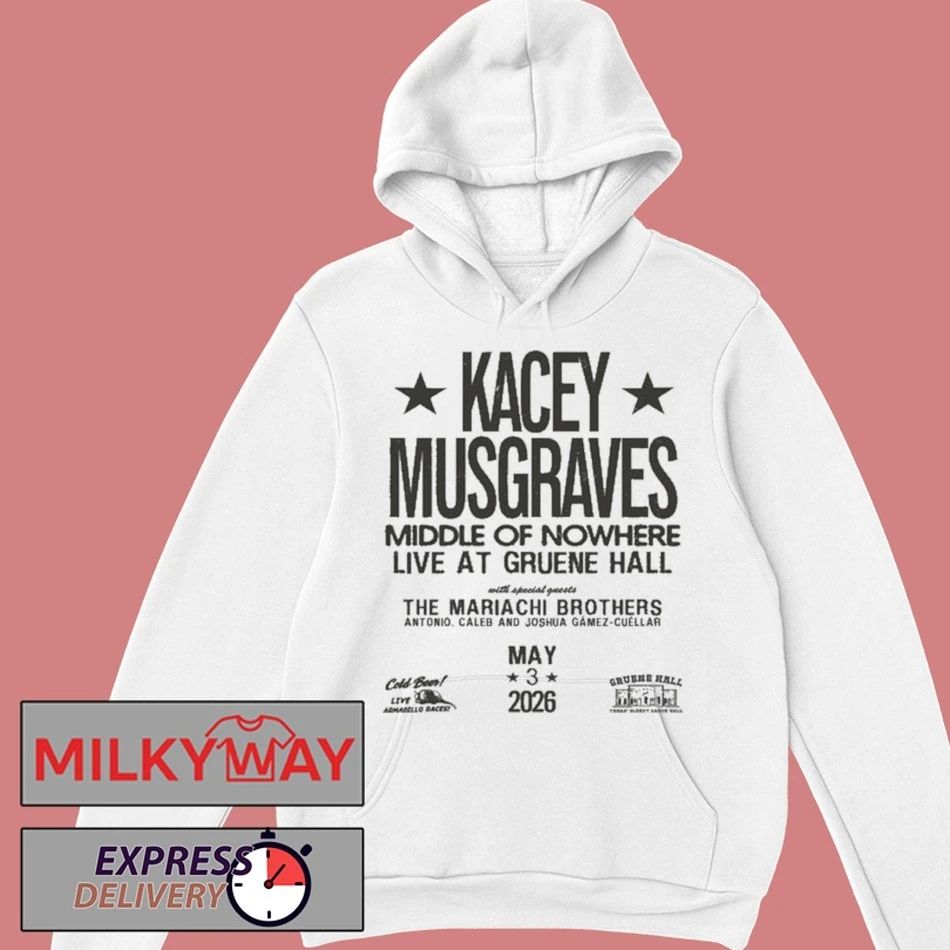 Kacey Musgraves New Braunfels Tour May 3 2026 Limited shirt