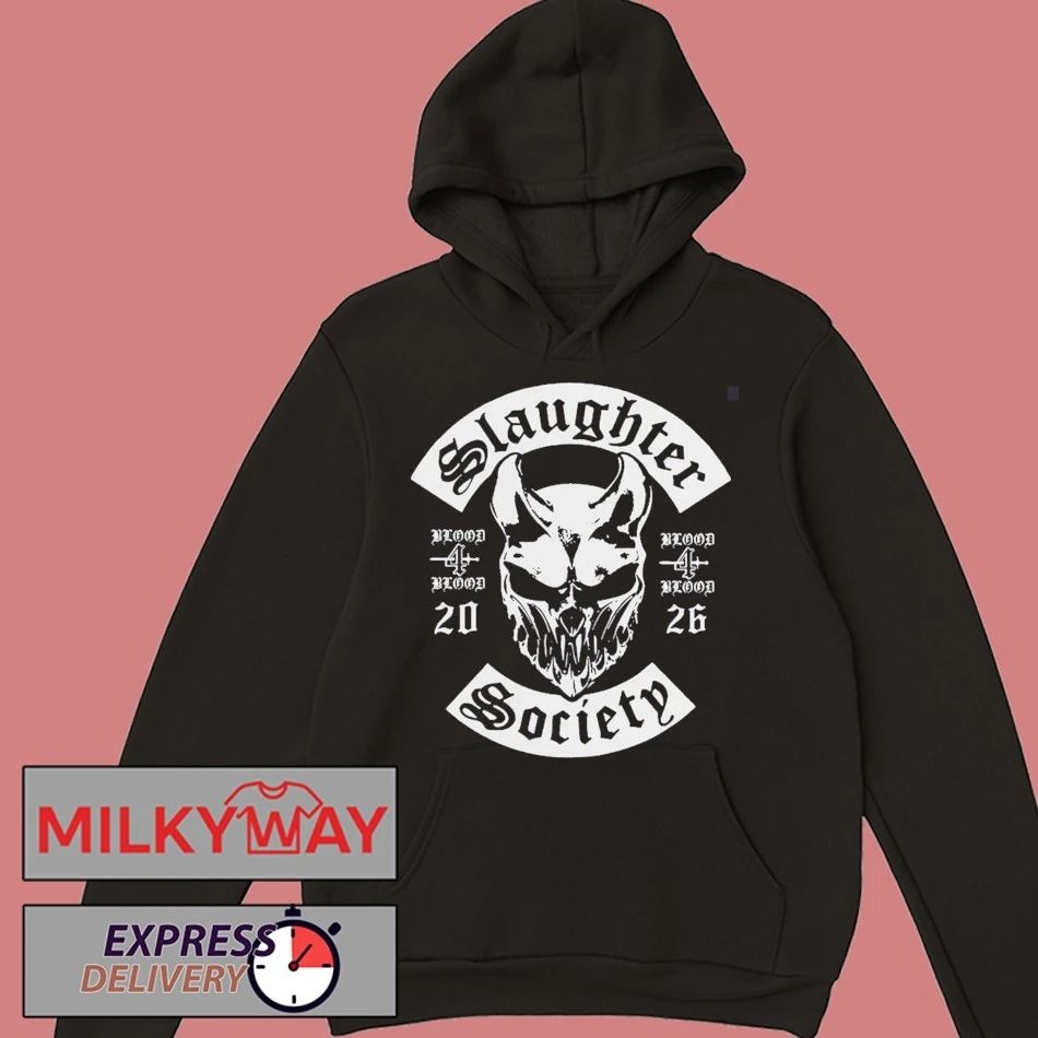 Blood4Blood Event Merch In Daytona Beach Florida On May 6 2026 Slaughter Society T-Shirt