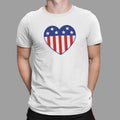 US Flag Heart