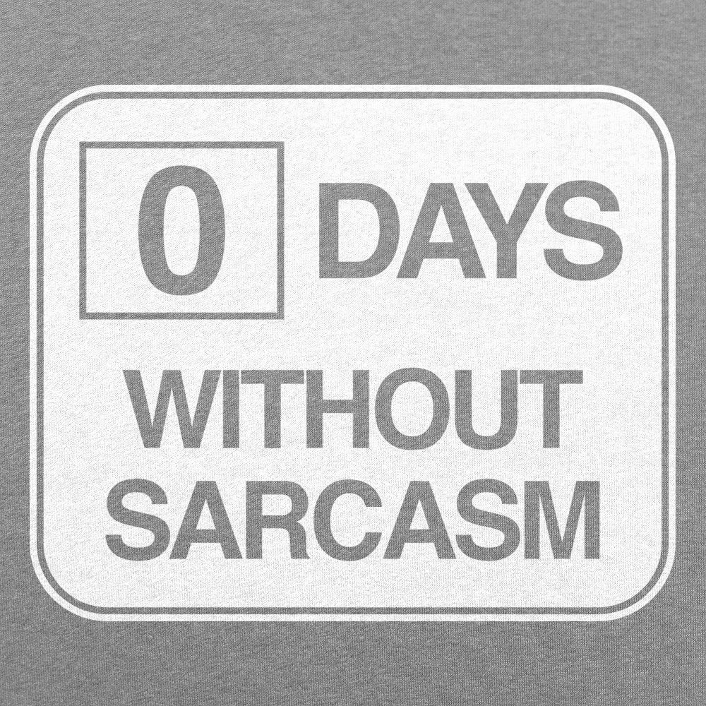 Zero Days Without Sarcasm